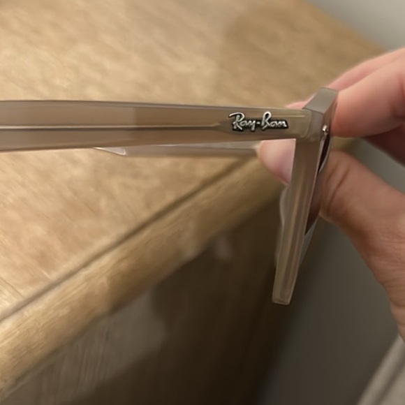 Ray-Ban Highstreet 51mm Round Sunglasses -Turtledove - Picture 9 of 10